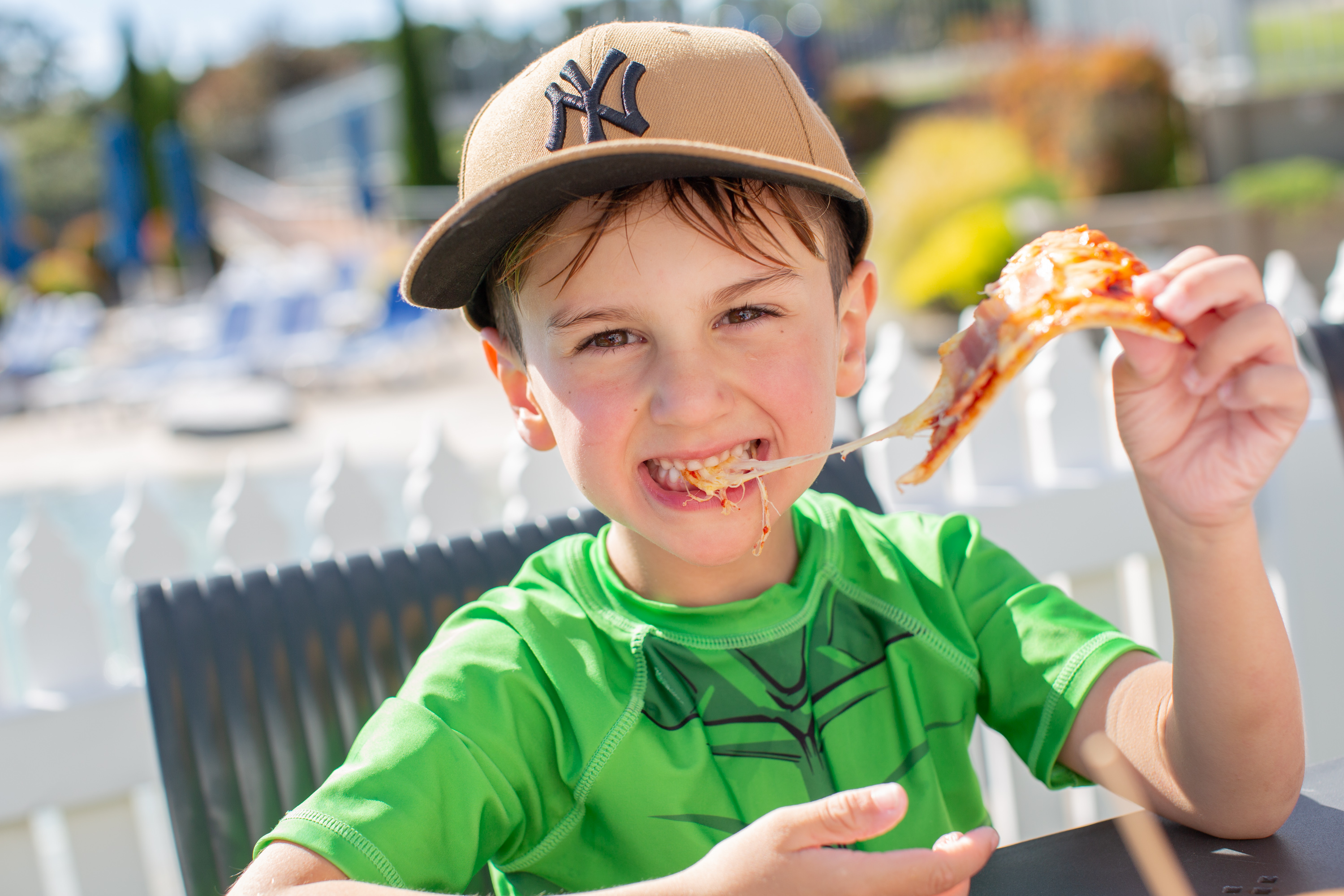 No need to leave the resort