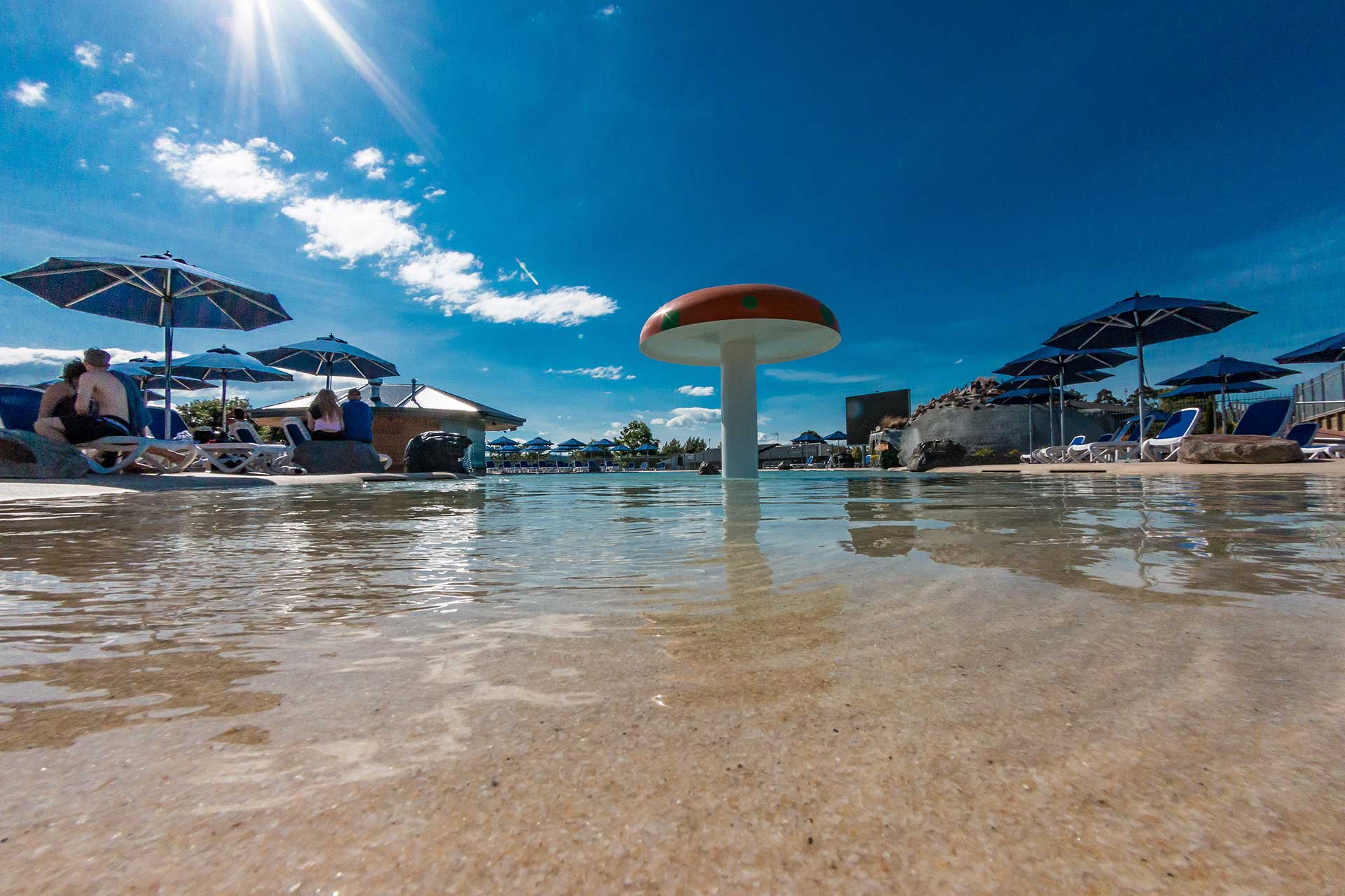 Let the littlies play in the shallows