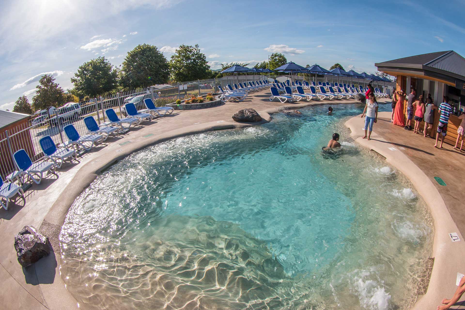 Relax in the shallows