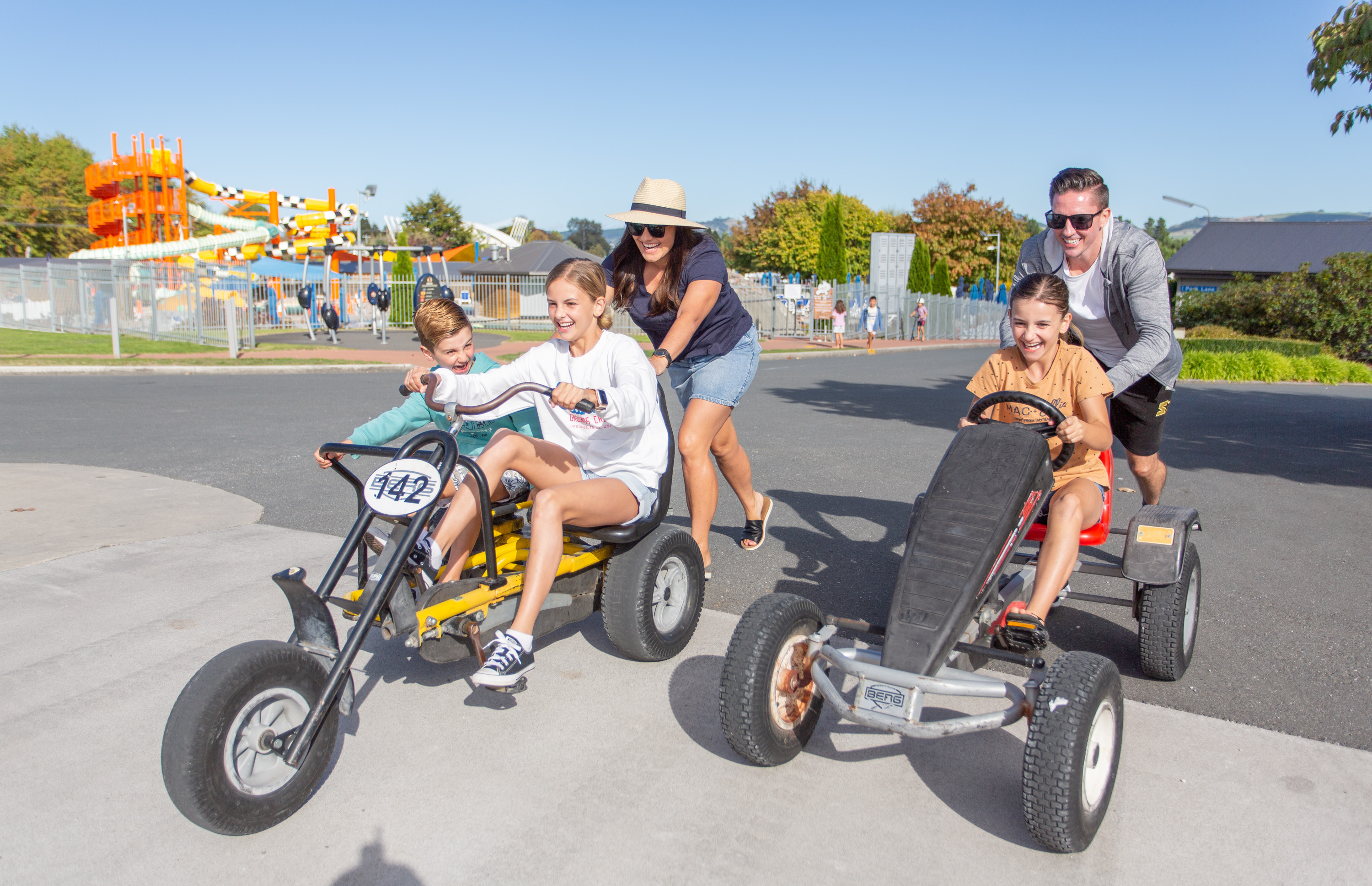Lake Taupo Holiday Resort - Kids roam free