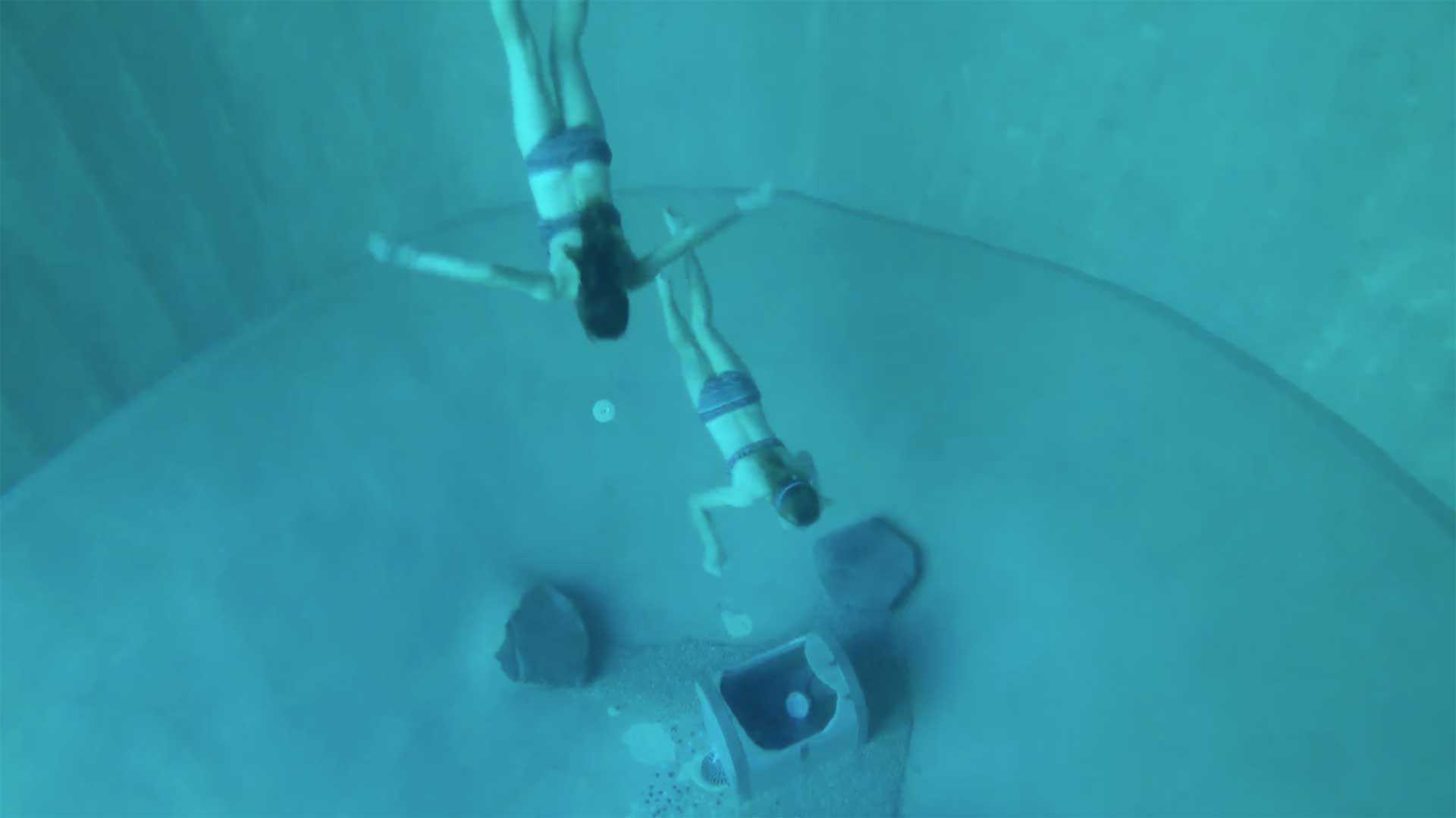 Can you dive to find the treasure?