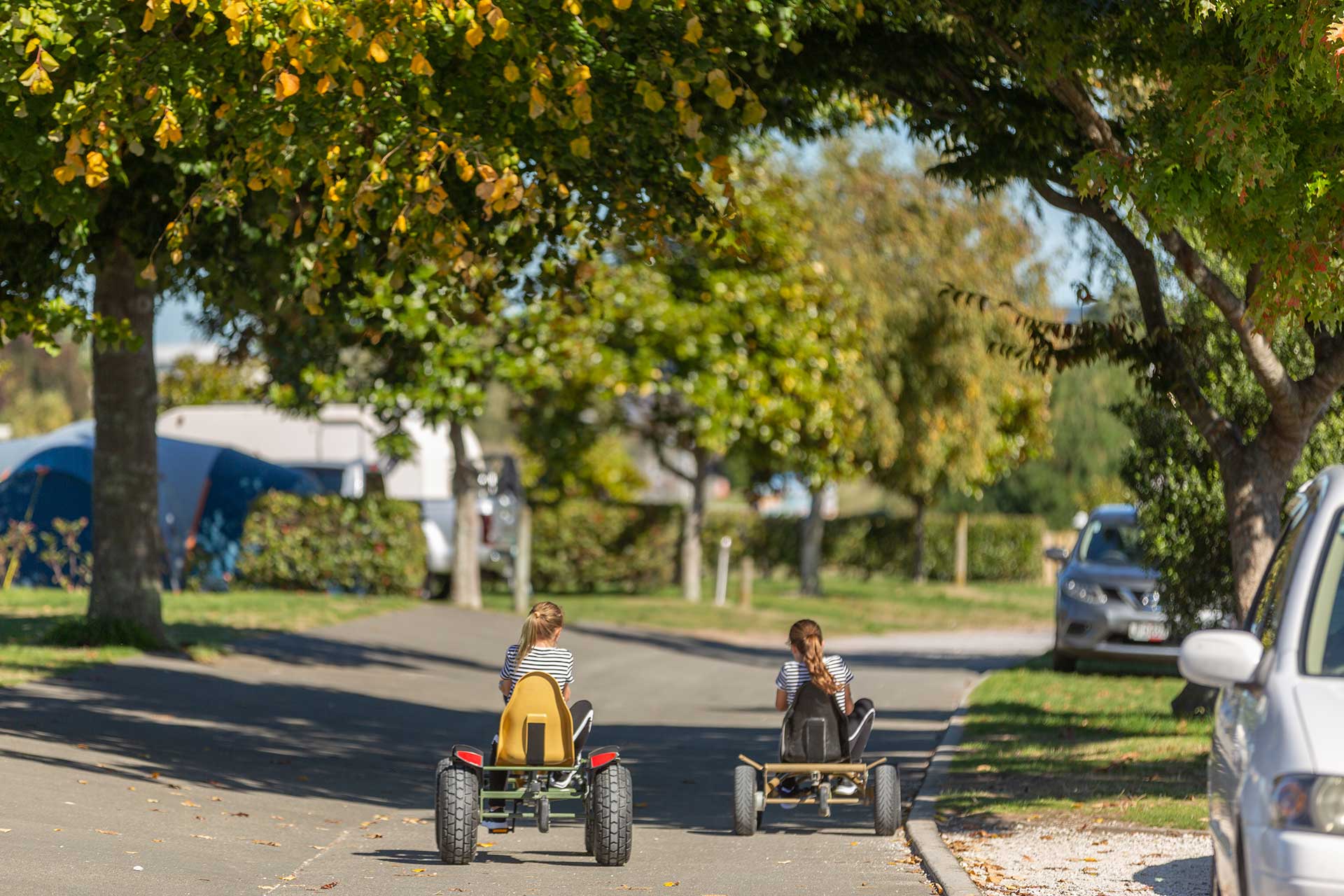 Mum: "See ya in an hour or two!"